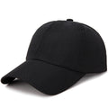 Black Mesh Baseball Cap, Lightweight Breathable Summer Hat